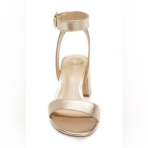 Vince Camuto Gold Heeled Sandals